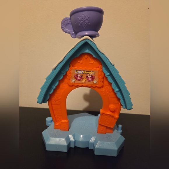 Little People Frozen Village Elsa Palace / Olaf Cocoa Cafe / Anna In Arendelle - Picture 11 of 13